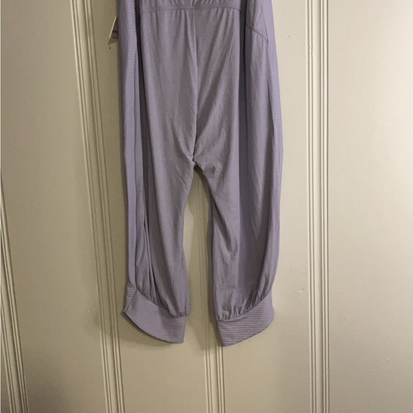 Free people smock jam joggers lavender size large NWT - Picture 4 of 6